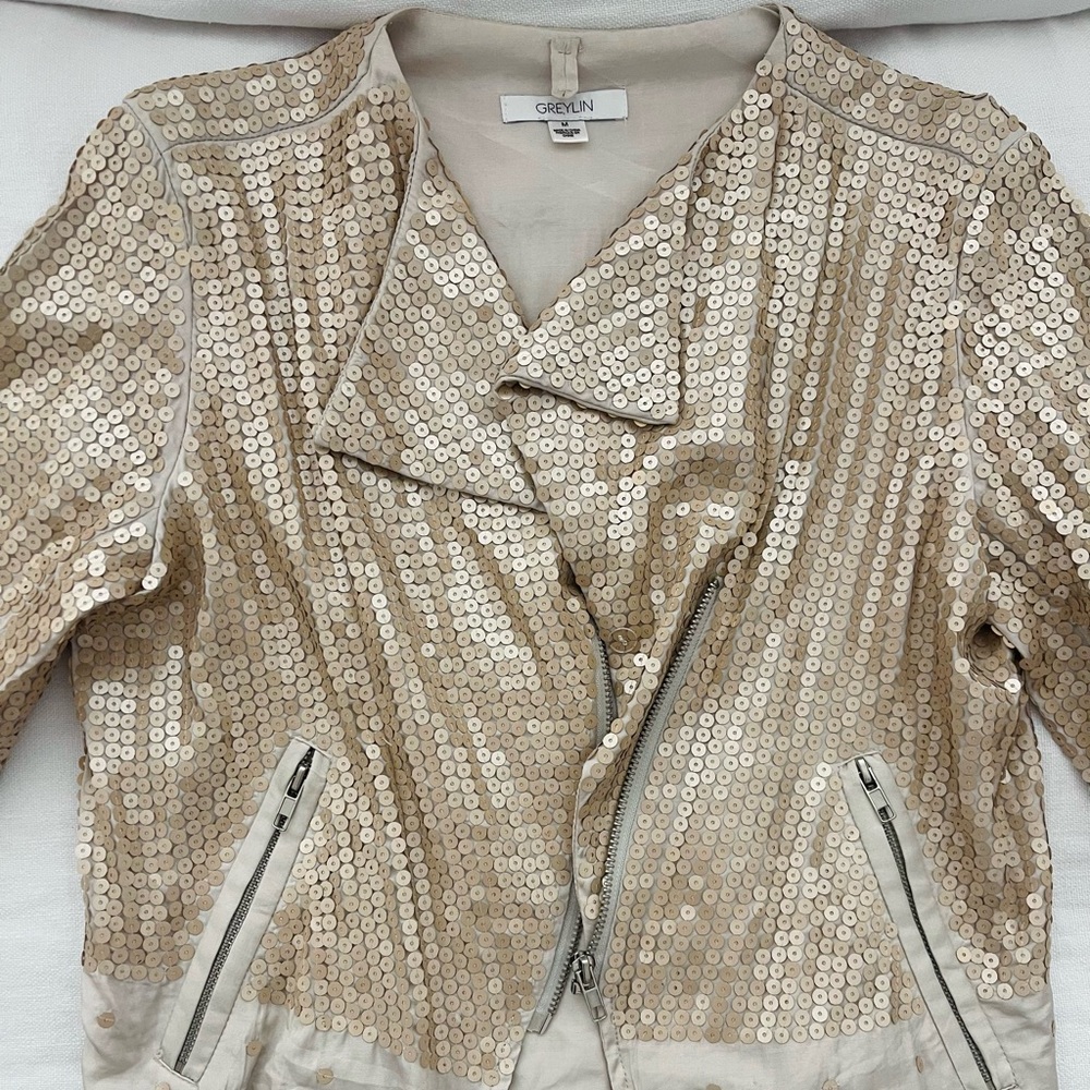 Sequin jacket
